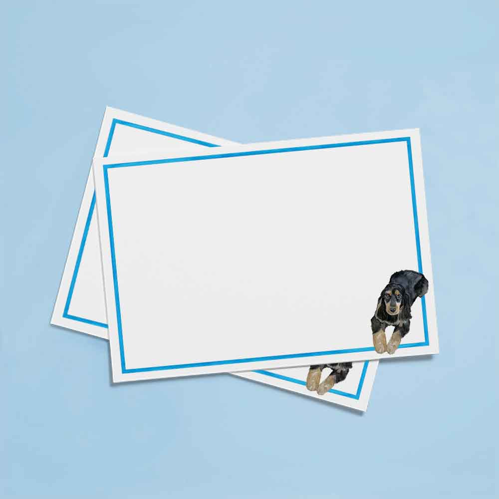 Cards & Envelopes Dark Cocker Spaniel