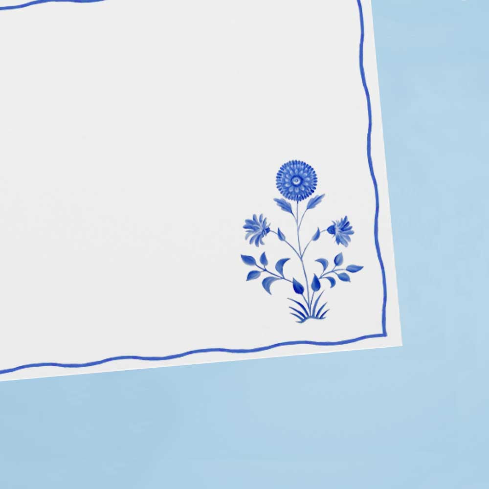 Cards & Envelopes Blue Flower