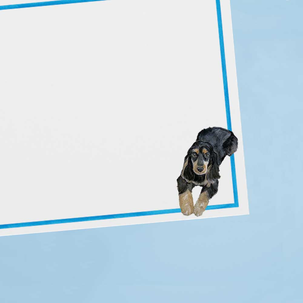 Cards & Envelopes Dark Cocker Spaniel