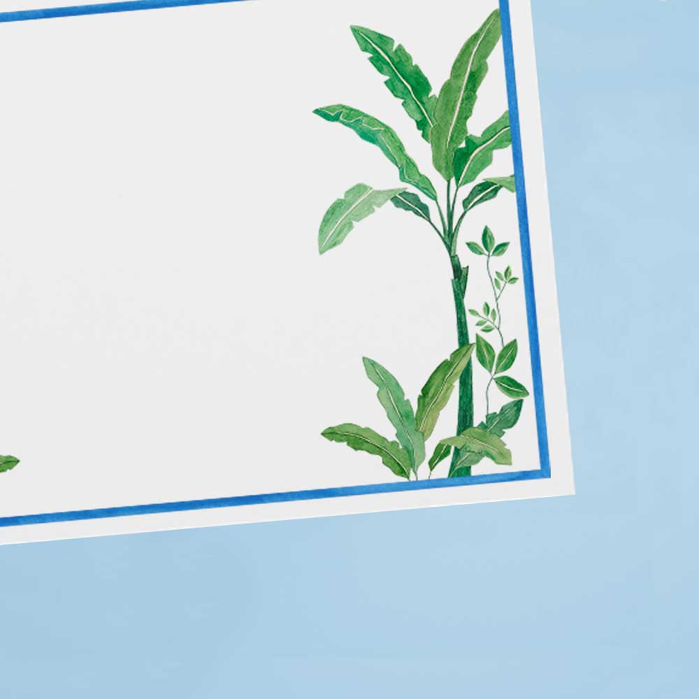 Cards & Envelopes Green Palms