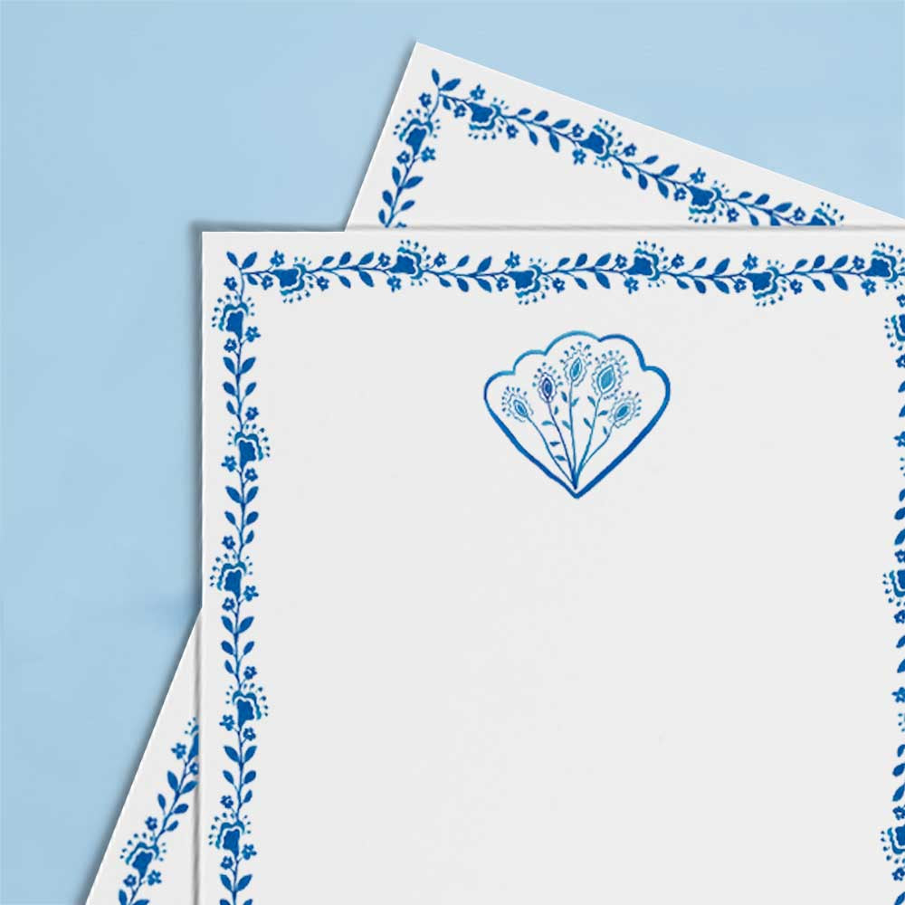 Personalised Menu Seashells by the Seashore