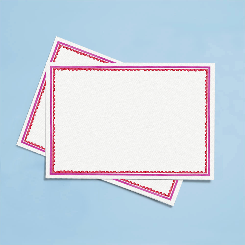 Cards Red and Pink