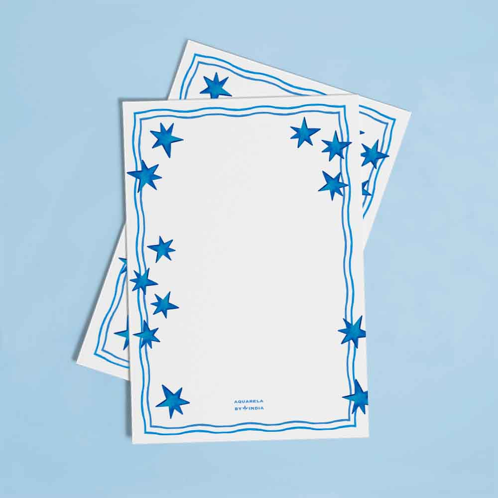 Personalised Menu Starry Night