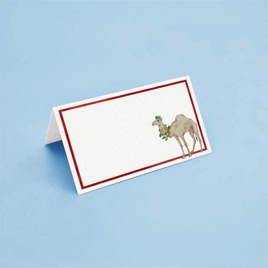 Place Cards Christmas Camel