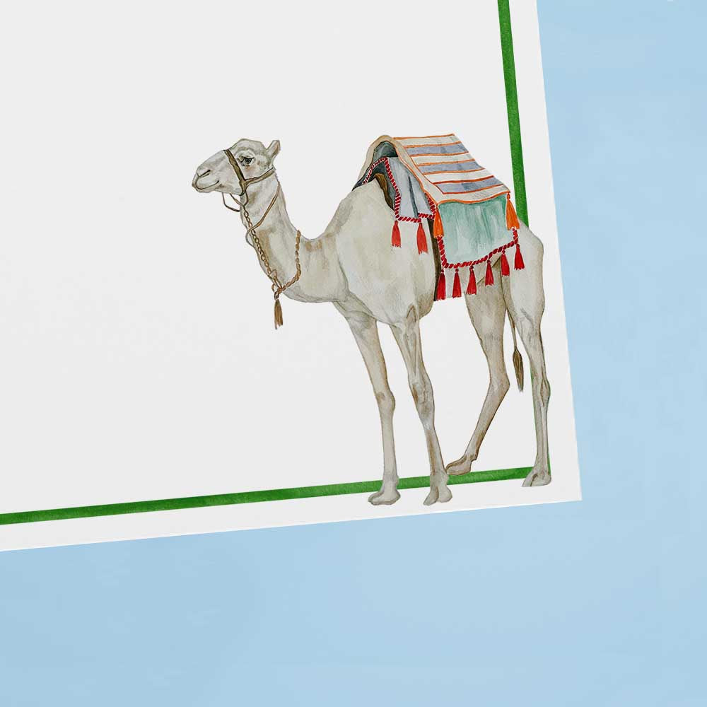 Cards & Envelopes Camel in the Green