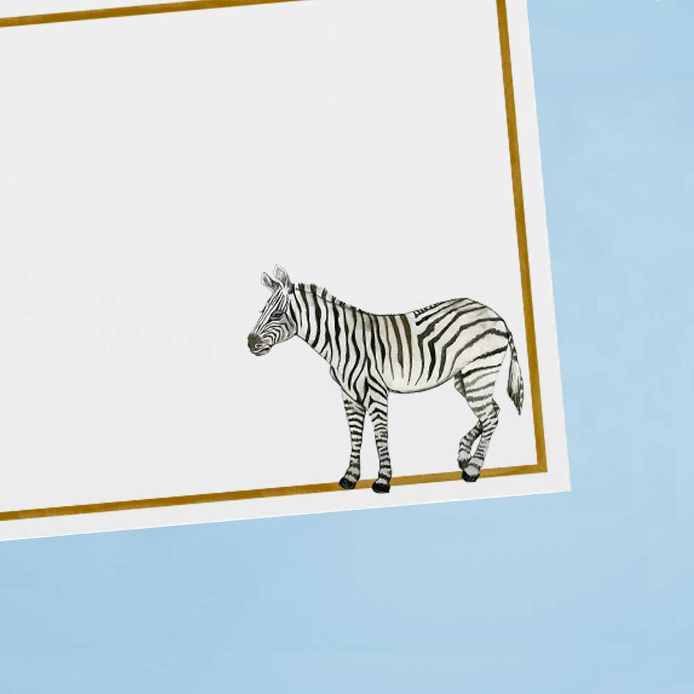 Cards & Envelopes Zebra Stripes