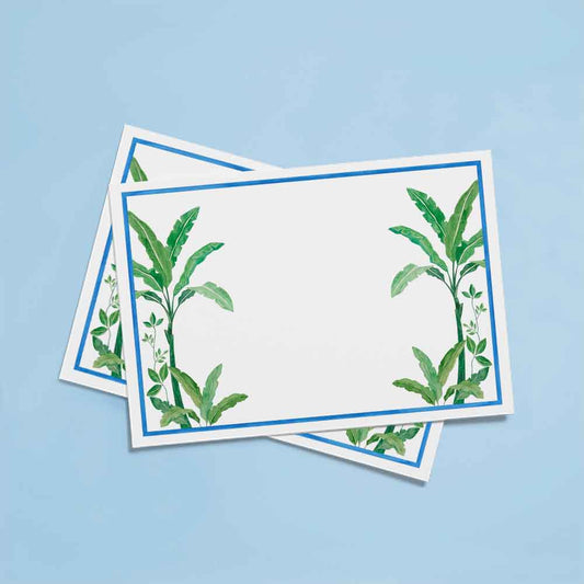 Cards & Envelopes Green Palms