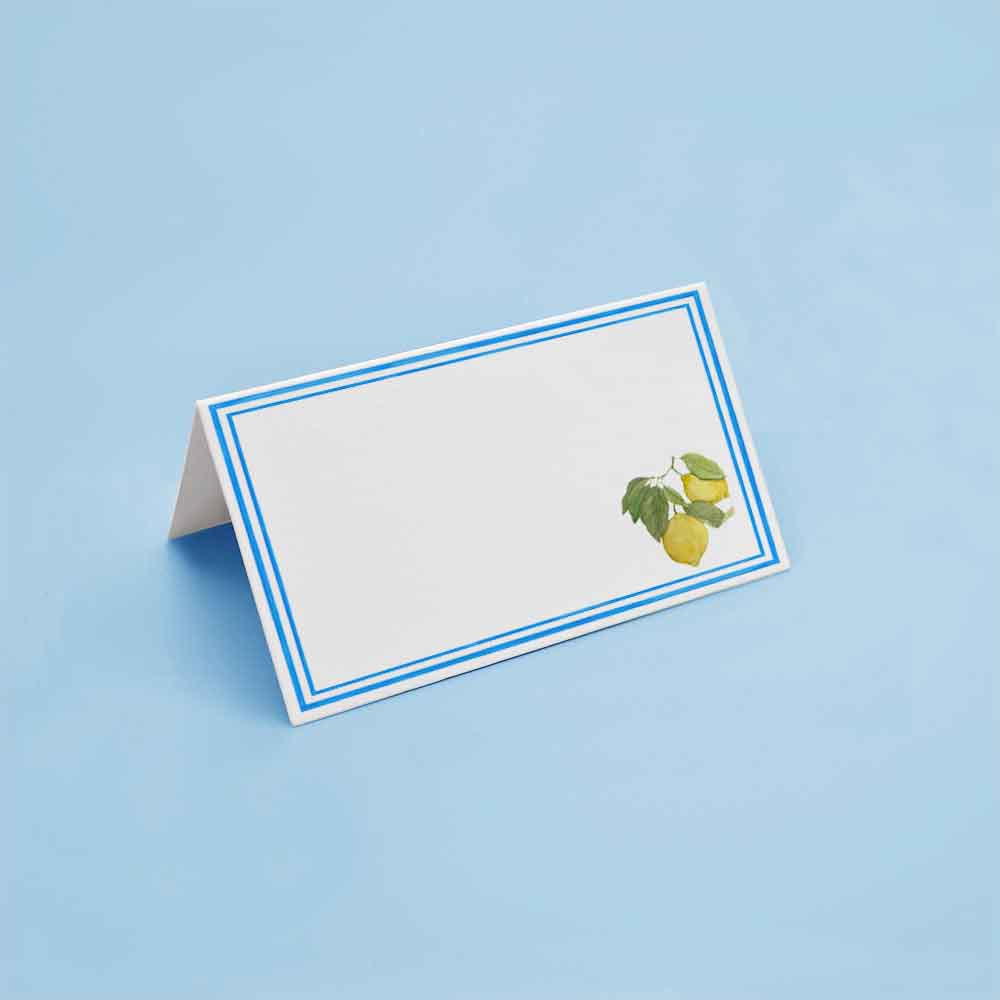 Place Cards Make Lemonade